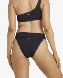 5 Laura Twisted Sun Aruba - Mutandina Bikini a Gamba Alta da Donna Black 24O204500 Billabong