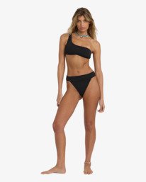 3 Laura Twisted Sun Aruba - Mutandina Bikini a Gamba Alta da Donna Black 24O204500 Billabong