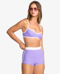 5 Tanlines Surf Short - Bikini Bottoms for Women Purple 24O223504 Billabong