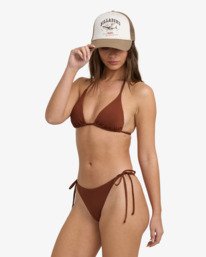 3 Sol Searcher Tie Side - Bas de bikini échancré pour Femme Marron 24O231502 Billabong