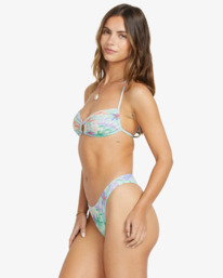 3 Wave Haze - Bas de maillot de bain à couvrance échancrée pour Femme Bleu 24O231505 Billabong