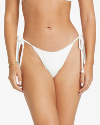 3 Salt And Sol - Medium Coverage Bikini Bottoms for Women White 24O231510 Billabong