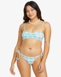 1 Check The Waves - Bikinibroekje met Minibedekking voor Dames Multi 24O231512 Billabong