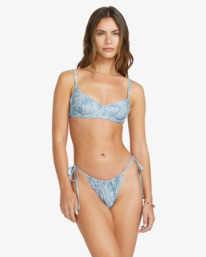 1 Trippin Tides - Bikiniunterteil mit knapper Bedeckung für Frauen Blau 24O231525 Billabong