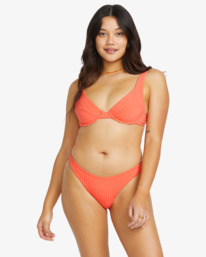 2 In The Loop - Bikinihose mit mittlerer Bedeckung für Frauen Gelb 24O231533 Billabong