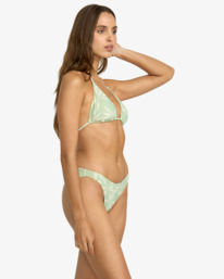 2 Gone Tropic - Skimpy Coverage Bikini Bottoms for Women Green 24O231534 Billabong