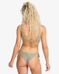 0 Summer Hi Tanga - Bas de bikini &eacute;chancr&eacute; pour Femme Bleu 24O231607 Billabong