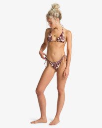 2 Sol Playa - Bas de bikini &eacute;chancr&eacute; pour Femme Rouge 24O231613 Billabong