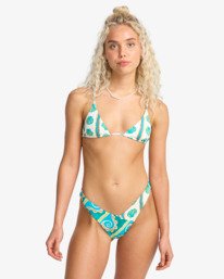 1 Salty Waves V Hike - Skimpy Bikini Bottoms for Women Blue 24O231618 Billabong