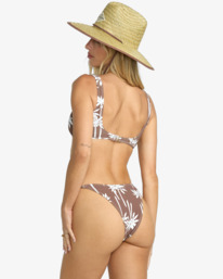4 Sunset Canyon Tide Side Hike - Cheeky Coverage Bikini Bottoms for Women White 24O232506 Billabong