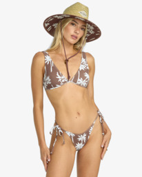 1 Sunset Canyon Tide Side Hike - Cheeky Coverage Bikini Bottoms for Women White 24O232506 Billabong