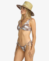 2 Sunset Canyon Tide Side Hike - Cheeky Coverage Bikini Bottoms for Women White 24O232506 Billabong