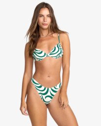 1 All The Waves Skimpy Hike - Bas de bikini pour Femme Vert 24O233500 Billabong