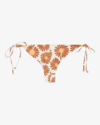 6 Fresh Daze Tanga - Bas de bikini tie sides pour Femme Blanc 24O233511 Billabong