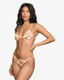3 Fresh Daze Tanga - Tie-Side Bikini Bottoms for Women White 24O233511 Billabong