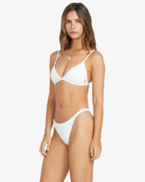 3 Salt And Sol - Bas de maillot de bain à couvrance échancrée pour Femme Blanc 24O251503 Billabong