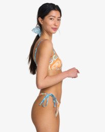 2 Le Surf Maya - Skimpy Bikini Bottoms for Women Orange 24O251601 Billabong
