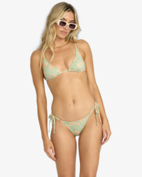 1 More To Sea Maya - Cheeky Coverage Bikini Bottoms for Women Green 24O252501 Billabong