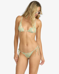2 More To Sea Maya - Cheeky Coverage Bikini Bottoms for Women Green 24O252501 Billabong