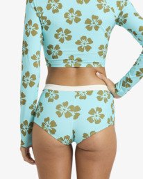 5 Last Summer - Bas de bikini Shorty pour Femme Bleu 24O271601 Billabong