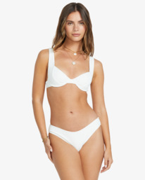 1 Salt And Sol - Braguita de Bikini de Cobertura Media para Mujer Blanco 24O281508 Billabong