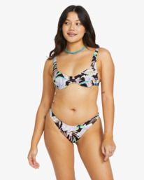 1 Shadow Tropic - Skimpy Coverage Reversible Bikini Bottoms for Women Multi 24O281512 Billabong