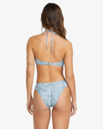 1 Trippin Tides - Braguita de Bikini de Cobertura Media para Mujer Azul 24O281515 Billabong