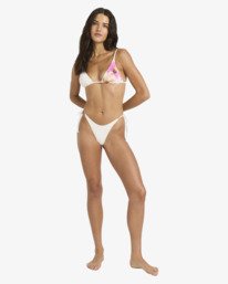 2 Sunny Shore Dippi - Skimpy Bikini Bottoms for Women White 24O281606 Billabong