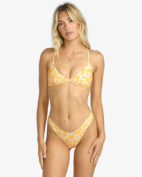 1 Golden Swell Hike - Skimpy Coverage Bikini Bottoms for Women Yellow 24O282509 Billabong