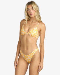 2 Golden Swell Hike - Skimpy Coverage Bikini Bottoms for Women Yellow 24O282509 Billabong