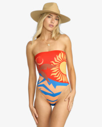 2 Feel The Heat Tully - One-Piece Swimsuit for Women Bunt 24O302507 Billabong