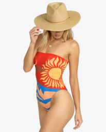 5 Feel The Heat Tully - One-Piece Swimsuit for Women Bunt 24O302507 Billabong