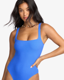 6 Sunrays Square Neck 1Pc - One-Piece Swimsuit for Women Brown 24O303508 Billabong
