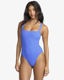 1 Sunrays Square Neck 1Pc - One-Piece Swimsuit for Women Brown 24O303508 Billabong