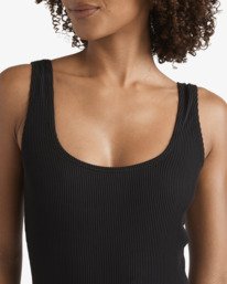 4 Tanlines Retro Surf Bodysuit - Tuta da surf retrò da Donna Black 24O303573 Billabong
