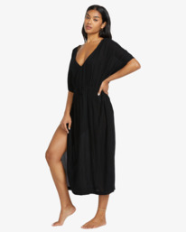 3 Sky Shine - Vestido tipo kimono de playa para Mujer Negro 24O601511 Billabong