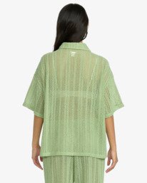 2 Largo - Beach Overshirt for Women Green 24O601513 Billabong