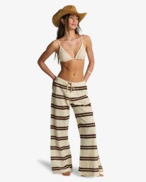 0 Hot Stripe - Strandbroek voor Dames Beige 24O601612 Billabong