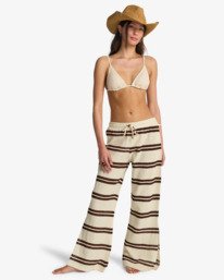 1 Hot Stripe - Strandbroek voor Dames Beige 24O601612 Billabong