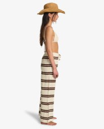 3 Hot Stripe - Strandbroek voor Dames Beige 24O601612 Billabong