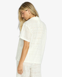 3 Eyelet Crush - Chemise de plage pour Femme Blanc 24O602503 Billabong