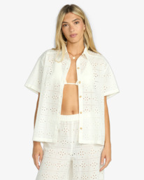 1 Eyelet Crush - Chemise de plage pour Femme Blanc 24O602503 Billabong