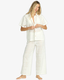 2 Eyelet Crush - Chemise de plage pour Femme Blanc 24O602503 Billabong