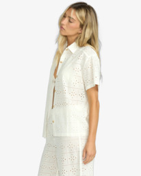 4 Eyelet Crush - Chemise de plage pour Femme Blanc 24O602503 Billabong
