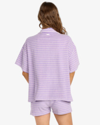 3 Josie Stripe - Strandshirt für Frauen Violett 24O603500 Billabong