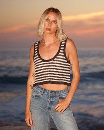 0 Laura Flip Tide - Top de plage pour Femme Noir 24O604500 Billabong