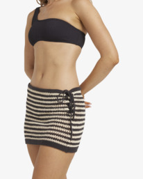 8 Laura Flip Tide - Jupe de plage pour Femme Noir 24O604501 Billabong