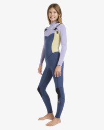 1 3/2mmn Synergy Natural - Chest Zip Wetsuit for Girls 8-16 Red 24RW193503 Billabong
