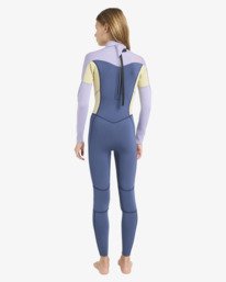 2 3/2mmn Synergy - Wetsuit met een Achterrits voor Meisjes 8-16 Red 24RW251602 Billabong