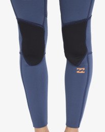 4 3/2mmn Synergy - Wetsuit met een Achterrits voor Meisjes 8-16 Red 24RW251602 Billabong